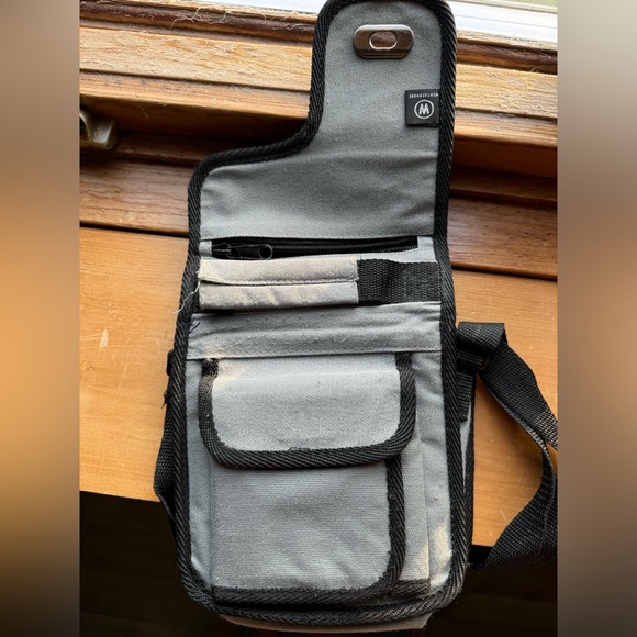 Vintage Y2K 2000 Weathervane Canvas Crossbody Purse Bag - Picture 15 of 17